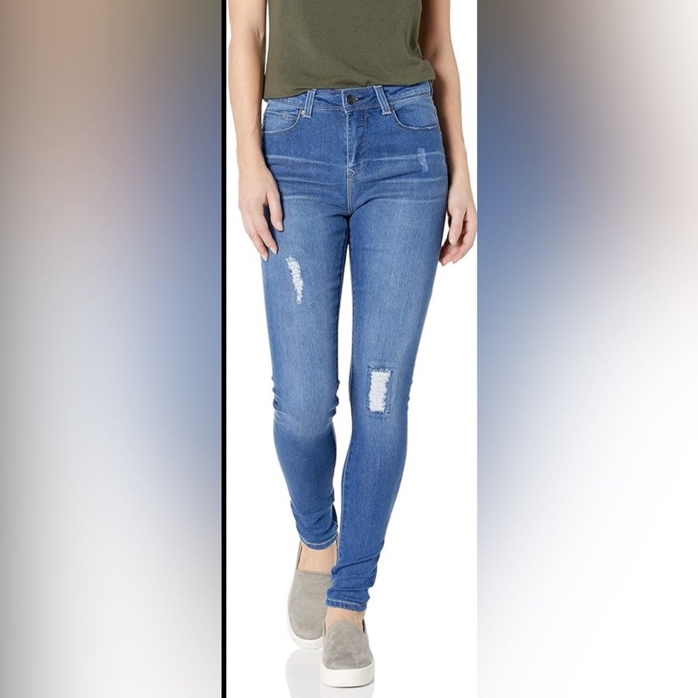 LOLA Alexa DMB 360 Stretch High Rise Skinny Distressed Jeans